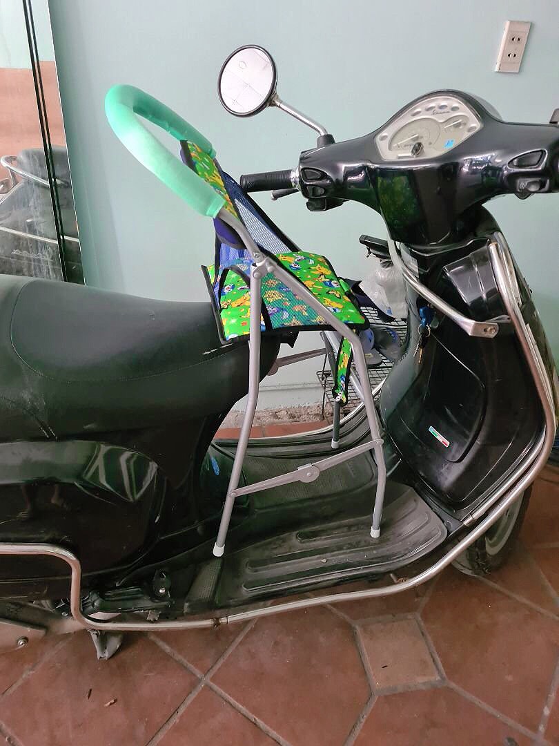 Ghế ngồi xe máy Grande cho bé