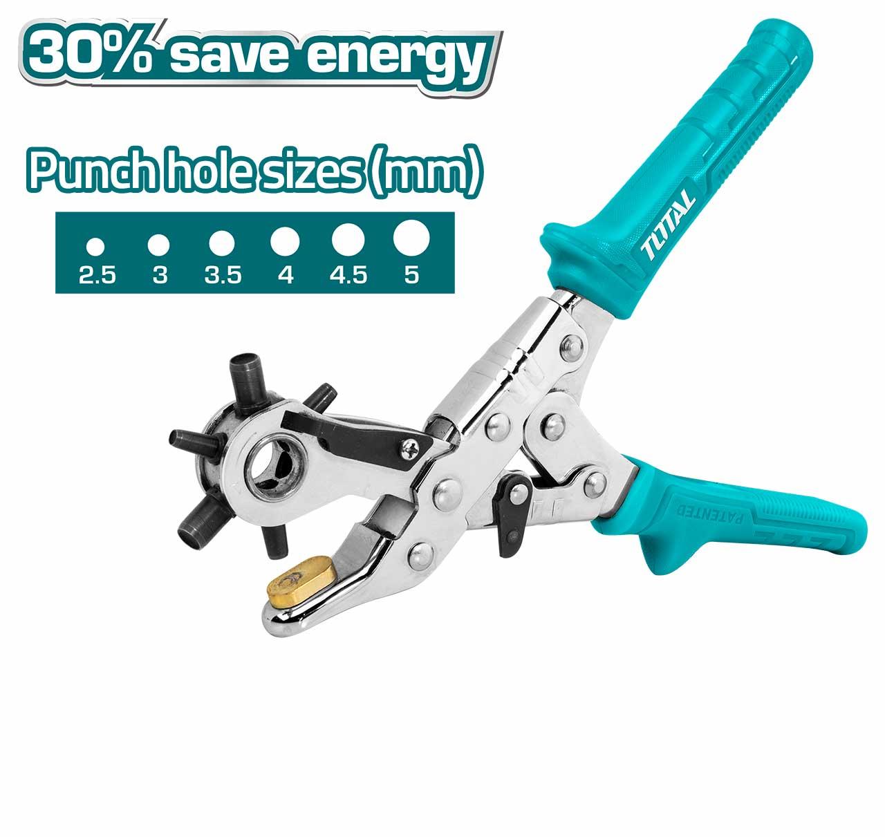 KÌM BẤM LỖ DA TOTAL THT33526 - HÀNG CHÍNH HÃNG