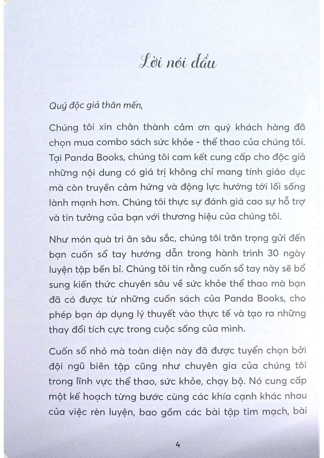 Thử Thách 30 Ngày Biến Chuyển Tâm Trí - Thay Đổi Cơ Thể - Cam Kết Bền Bỉ - PD