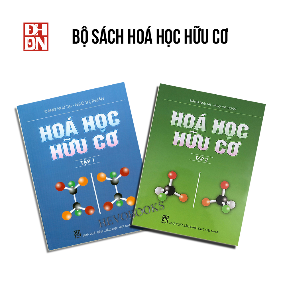 COMBO SÁCH HÓA HỌC HỮU CƠ TẬP 1+2