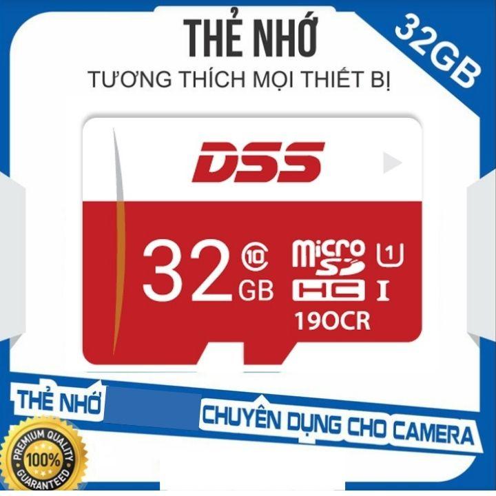 Thẻ Nhớ 32G 64G DAHUA DSS Micro SD chuyên dụng camera điện thoại - HÀNH CHÍNH HÃNG