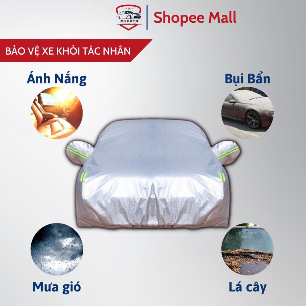 Bạt Phủ Ô Tô MEOTO Chất Liệu Vải Dù Oxford Cao Cấp Chống Nắng Mưa Giúp Bảo Vệ Xe