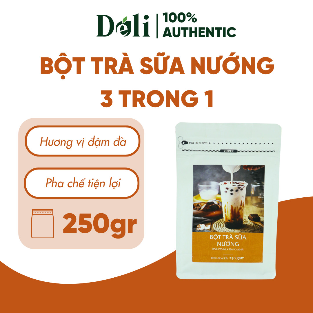 Trà sữa nướng tự pha 3in1 Déli - 250gr