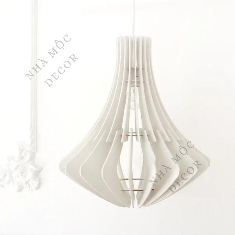 Đèn gỗ thả trần trang trí mẫu TT86