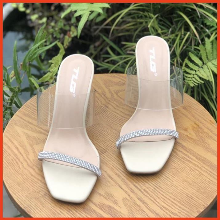 TLG Sandal cao gót quai trong hot trend 2020 trẻ trung năng động 21288