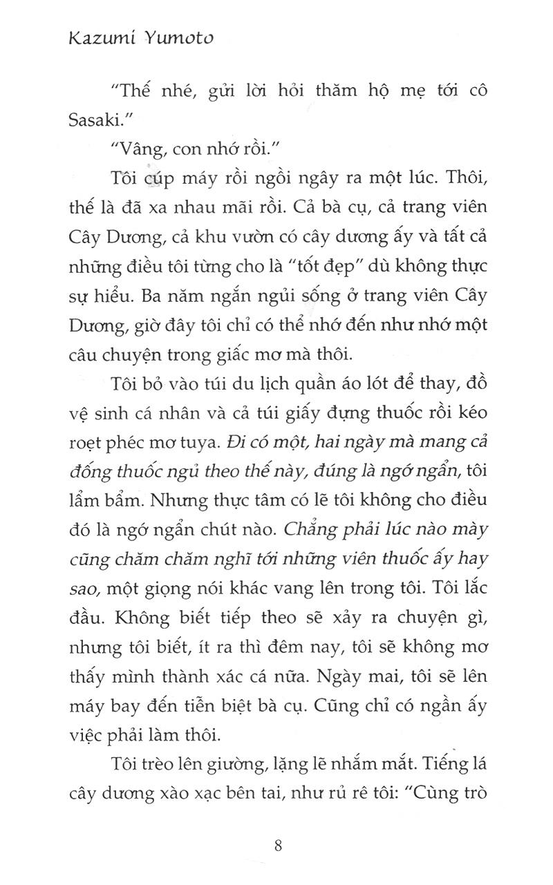 Mùa Thu Của Cây Dương