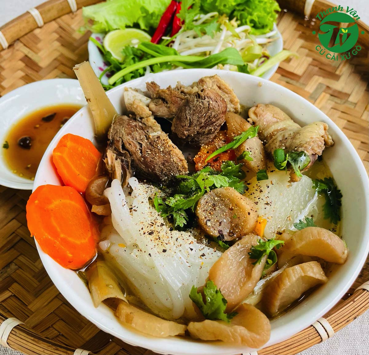 Củ cải trắng muối củ (xá bấu) Thanh Vân xứ Gò - 500gr