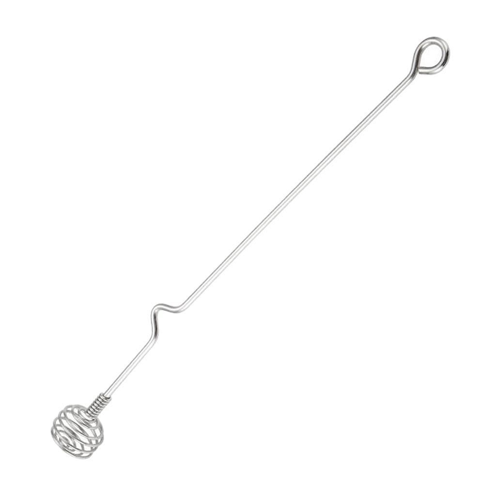 Stainless Steel Honey Dipper Spoon Stirring Stick Bar Stirring Stick 24.5cm