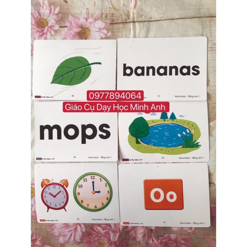 Flashcards Tiếng Anh lớp 1 mới nhất 2020- chương trình bộ giáo dục - Hoàng Văn Vân chủ viên ( C300 cán bóng)