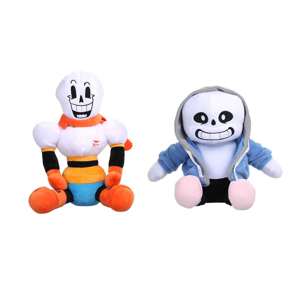 Đồ chơi nhồi bông sang trọng Undertale hình nhân vật Sister sunflower & hình Papirus dùng làm quà tặng cho bé