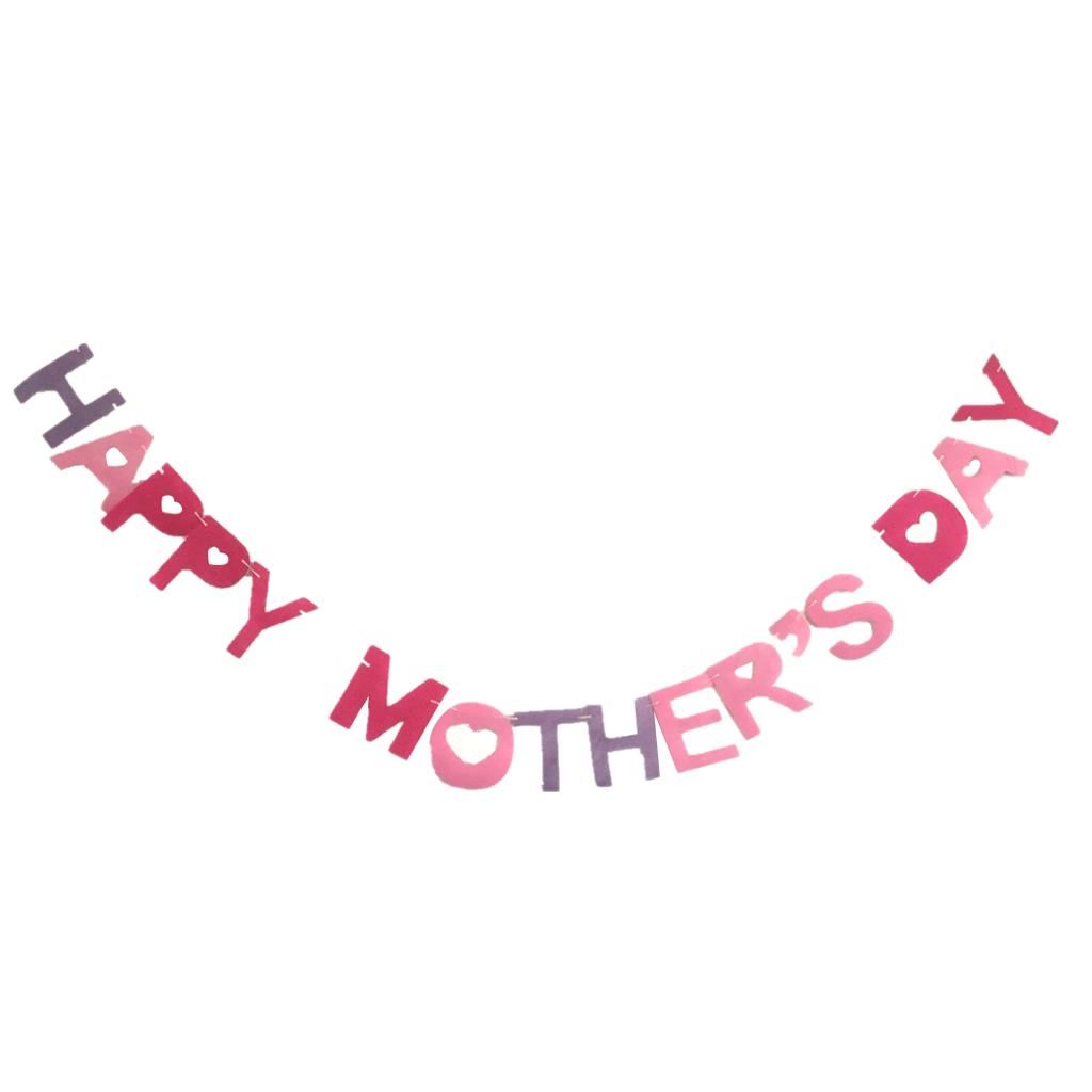 Happy Mother's Day Bunting Banner Garland