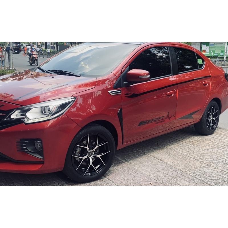 Mâm/Lazang đẹp 15inch dành cho Vios/Kia Morning/Attrage/Fadil