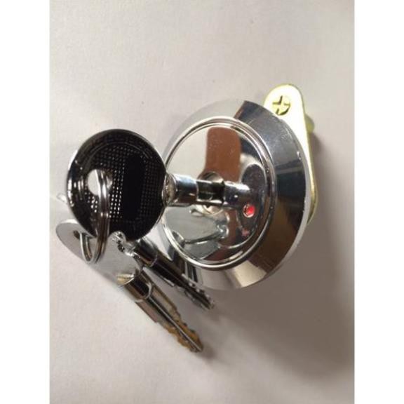 KHÓA CHÌA KÉT SẮT - chìa tròn 4 cạnh - 4,5cm - 210gr - 4cm