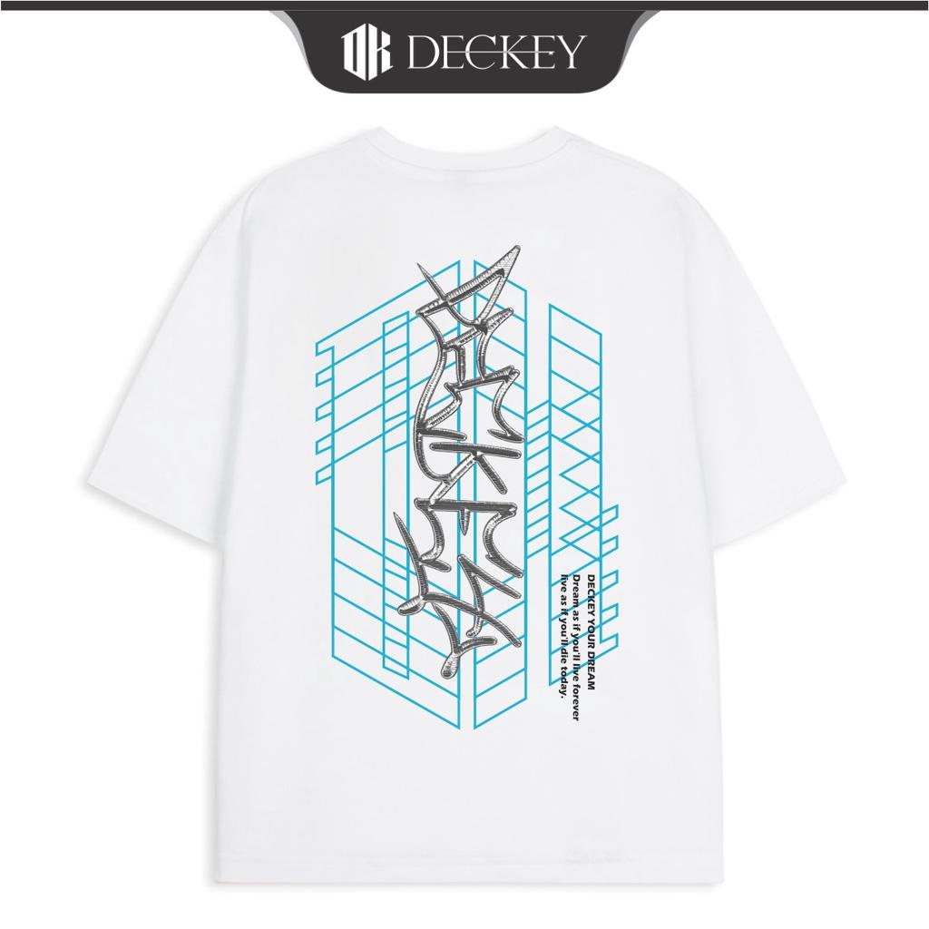 Áo Thun Cotton Unisex Nam Nữ Form Rộng DECKEY GRAFFITY