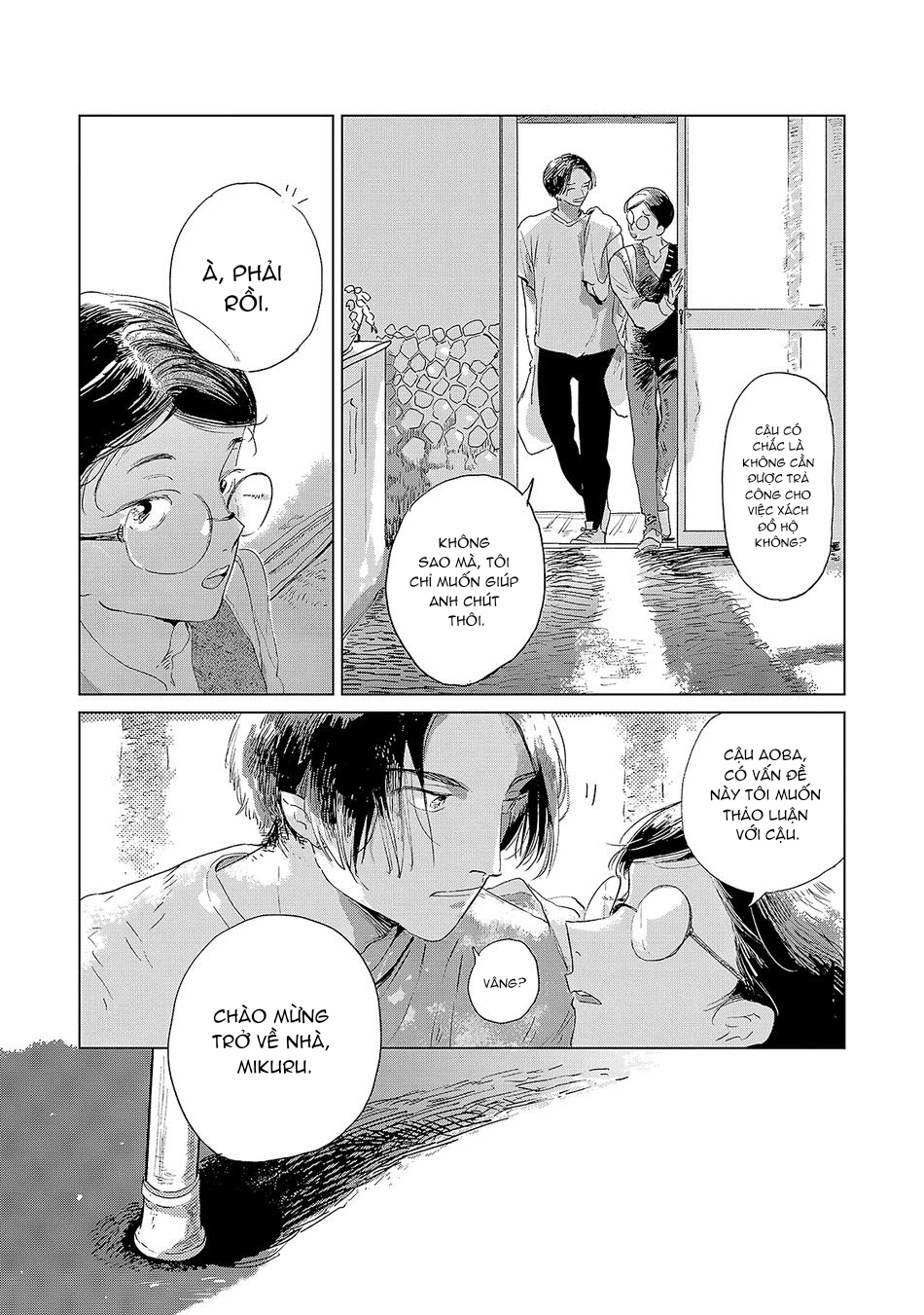 chủ nhà hay khóc của tôi mikuru chapter 3 7