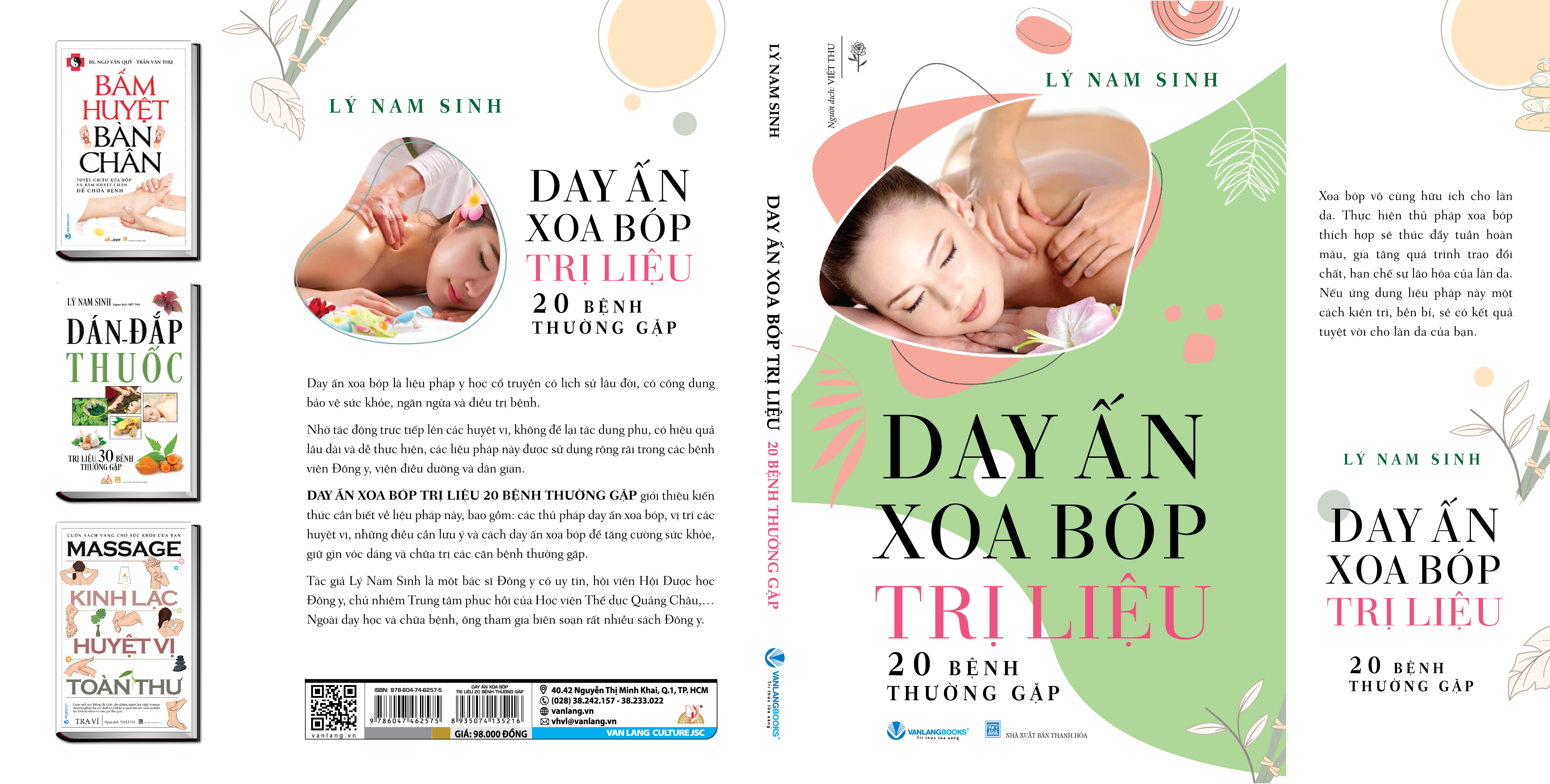 Day Ấn Xoa Bóp Trị Liệu 20 Bệnh Thường Gặp - Vanglangbooks