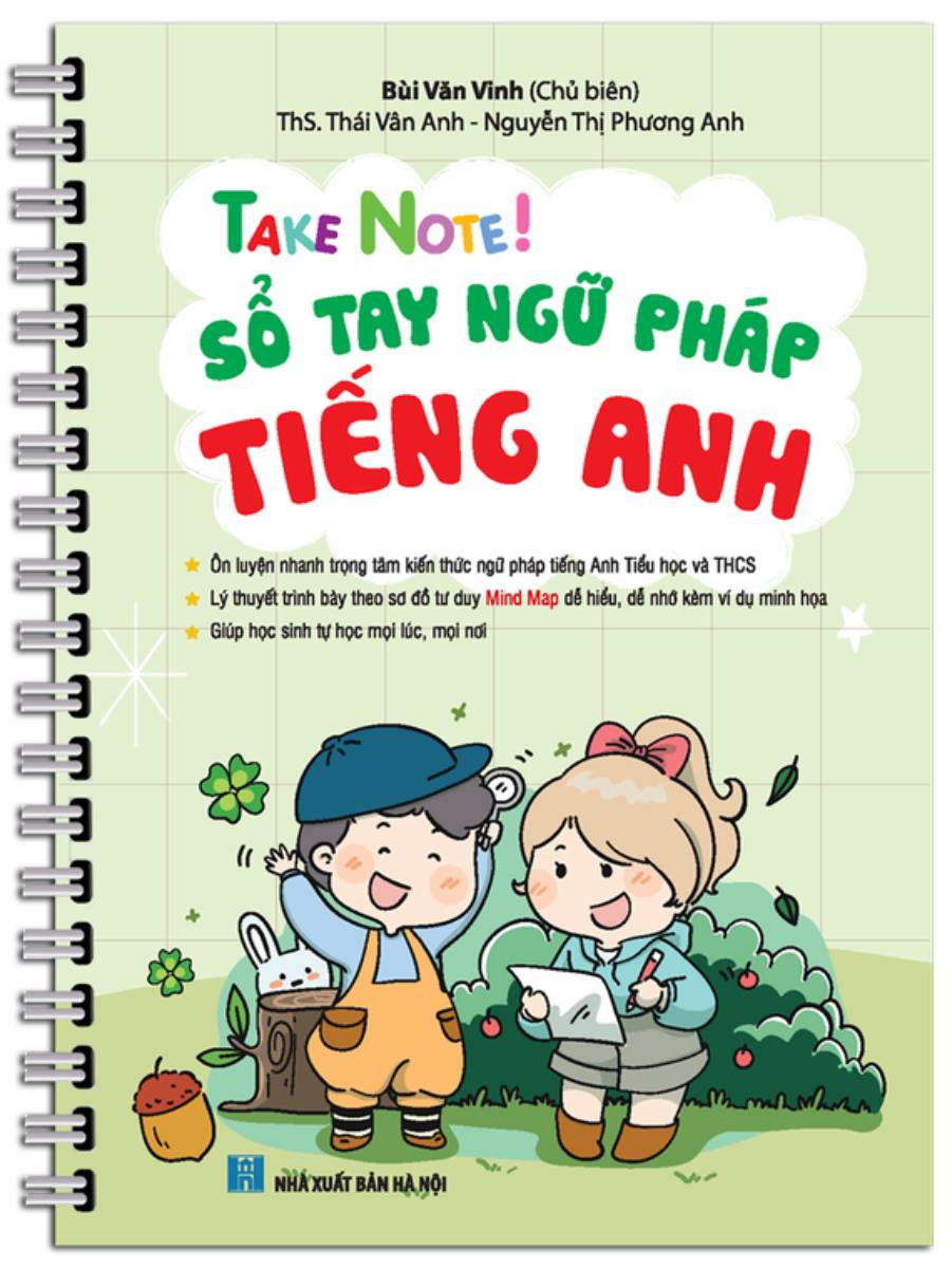 Take Note! Sổ Tay Ngữ Pháp Tiếng Anh (Gáy Lò Xo) - MT
