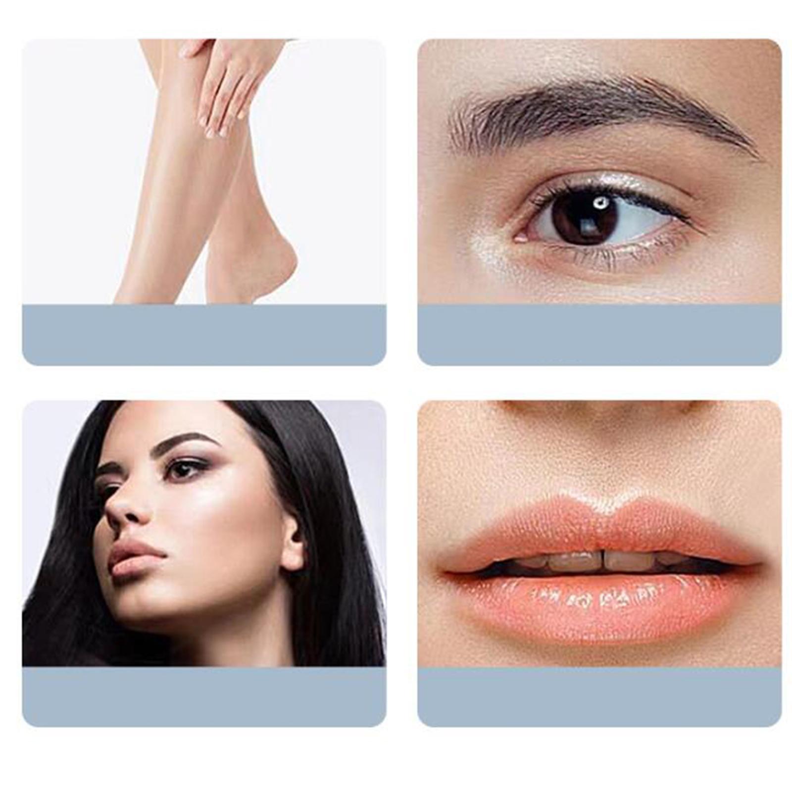 2Pcs Multipurpose Eyebrow Shaper Groomer Trimming Handheld Manual for Travel
