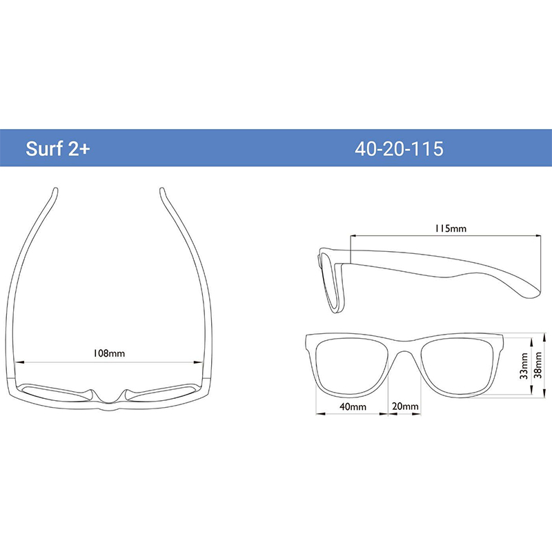 Mắt kính trẻ em Realshades 2SURN