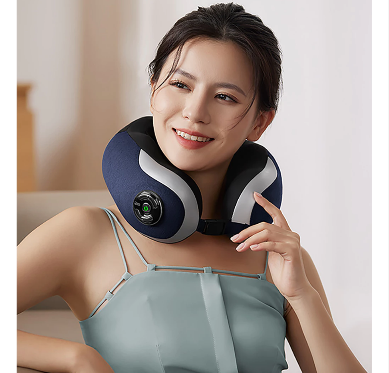 Máy Massage Cổ Vai Gáy PHILIPS PPM3502 - Mô phỏng massage như các đầu ngón tay - Hàng chính hãng