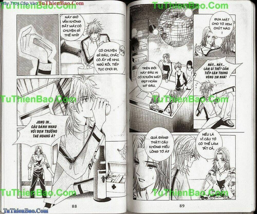 tiểu tử quậy bản đẹp - become habituated to kiss chapter 1 46