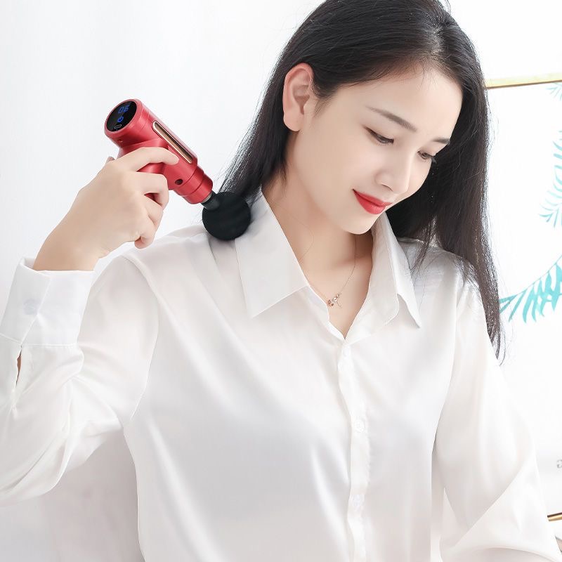 Máy Massage Gun Mini 1 Đầu 6 Cấp Độ