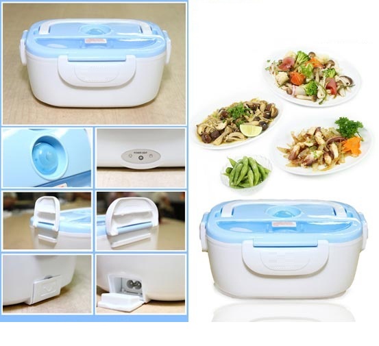 Hộp Cơm Điện Hâm Nóng Văn Phòng MI-40 - Màu Ngẫu Nhiên - Hàng Chính Hãng