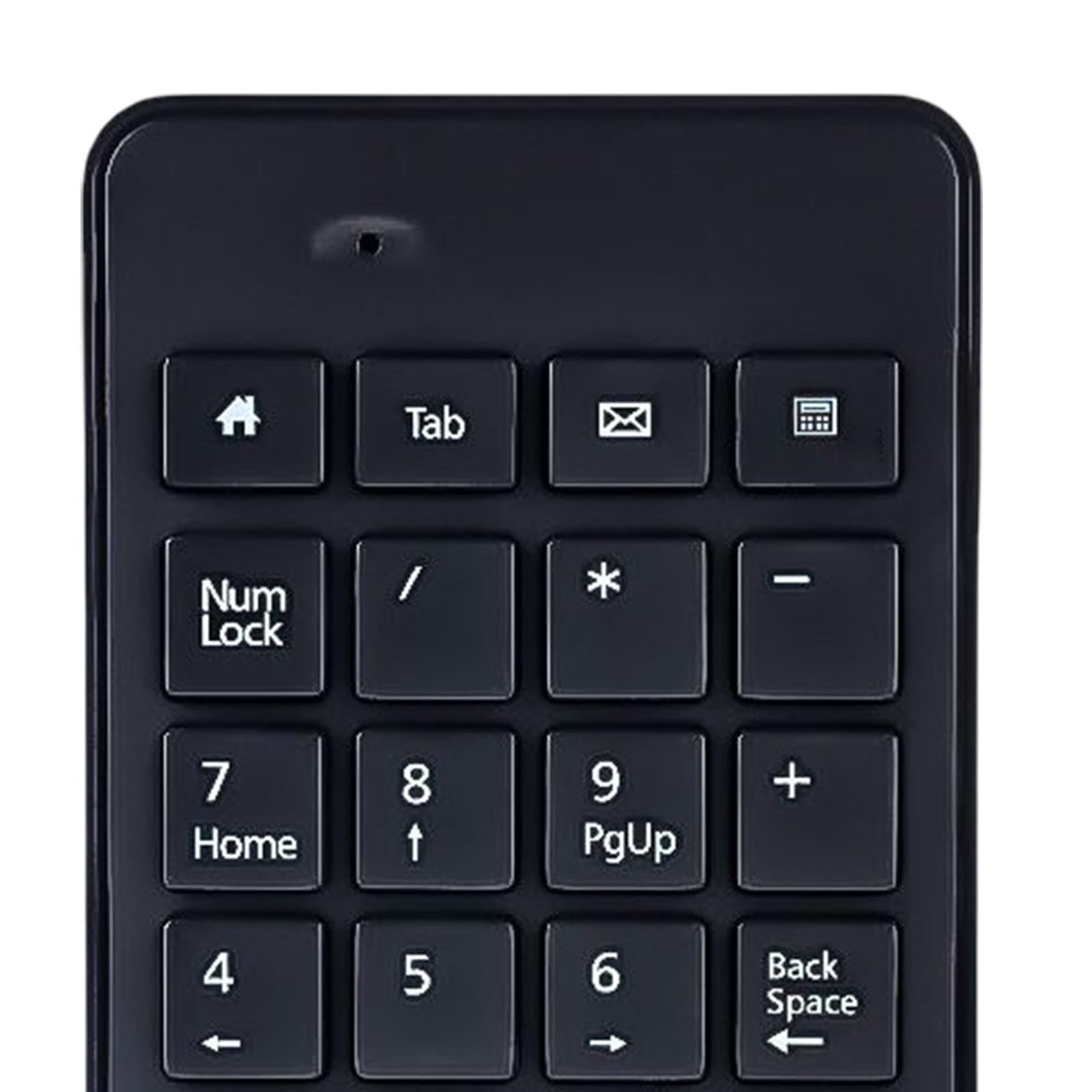 Non Slip Wireless Numeric Keypad 23Key Accounting for Computer Laptop PC