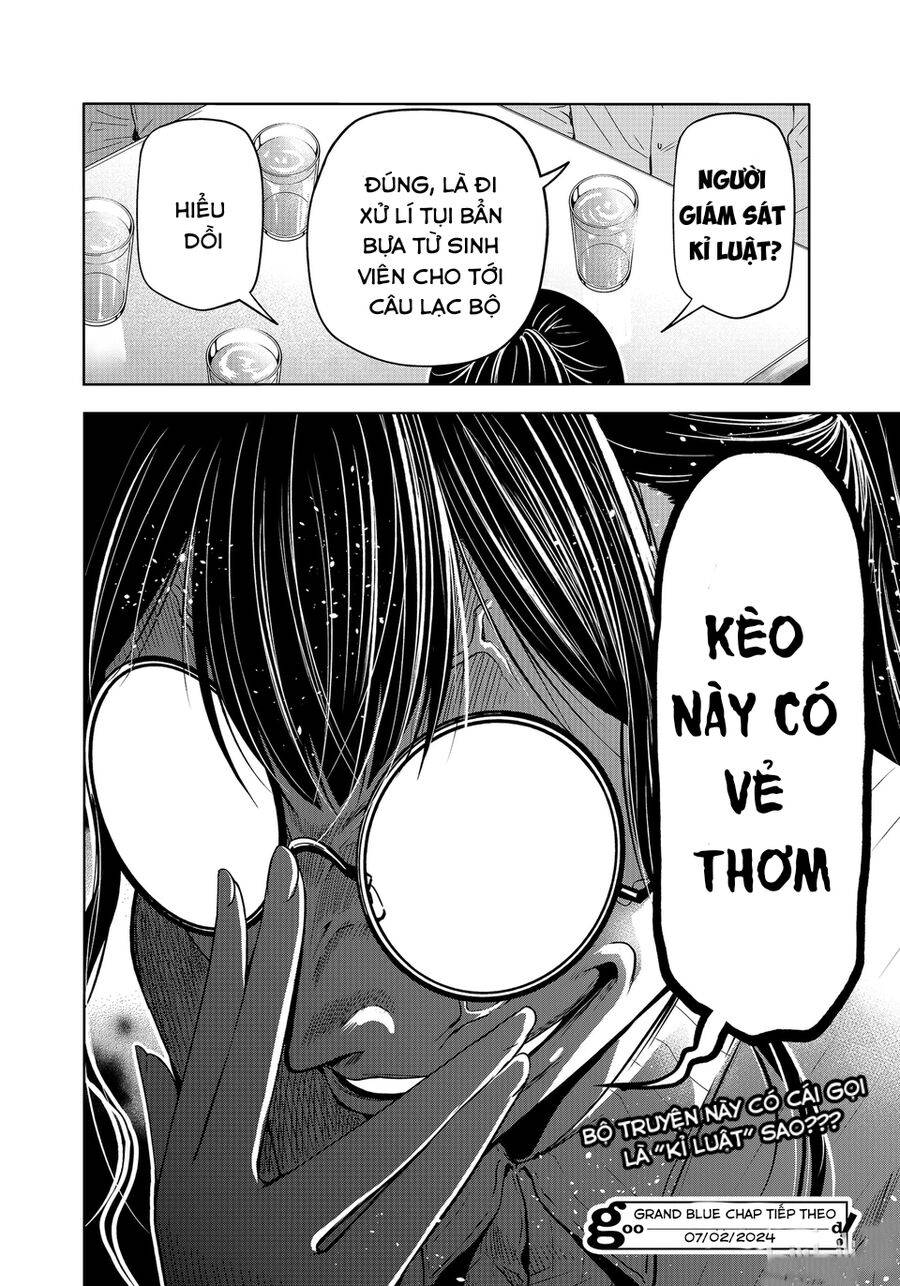 cô gái thích lặn - grand blue chapter 90 29
