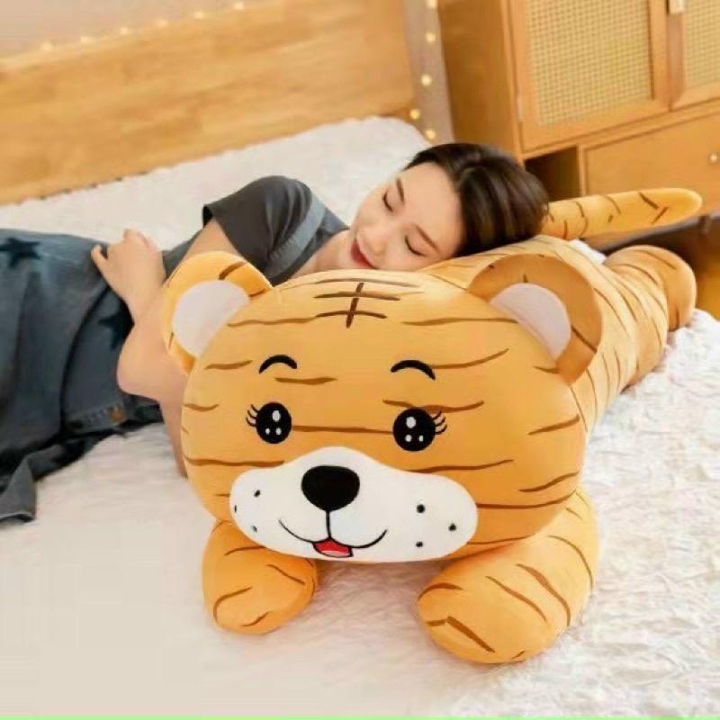 Gấu bông gối ôm hổ vằn cao cấp cực mịn