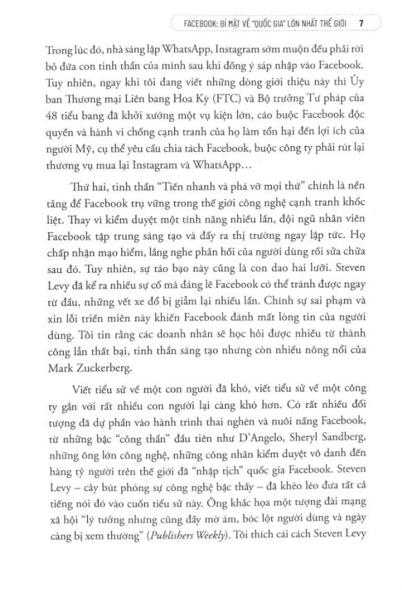 Sách Facebook - Bí Mật Về Quốc Gia Lớn Nhất Thế Giới
