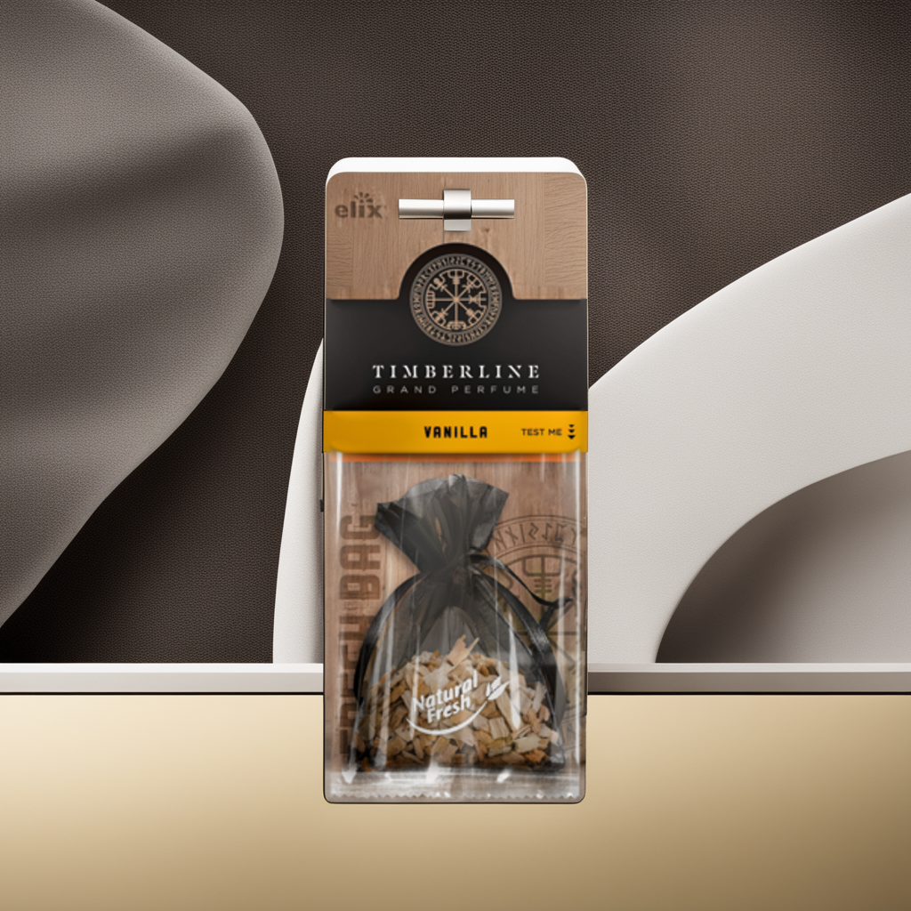 Túi thơm để Taplo Ô tô Elix Timberline với hương Vanilla (ngọt ngào)