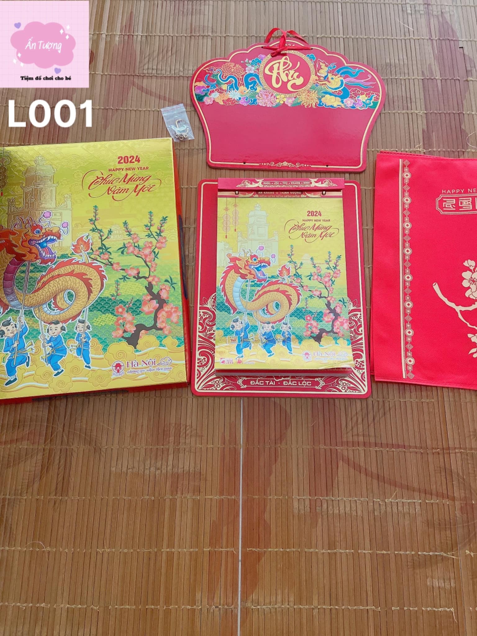 Bộ lịch Giáp Thìn 2024 - Lịch Bloc Cực Đại - chủ đề " Hà Nội - Những góc nhìn thời gian "