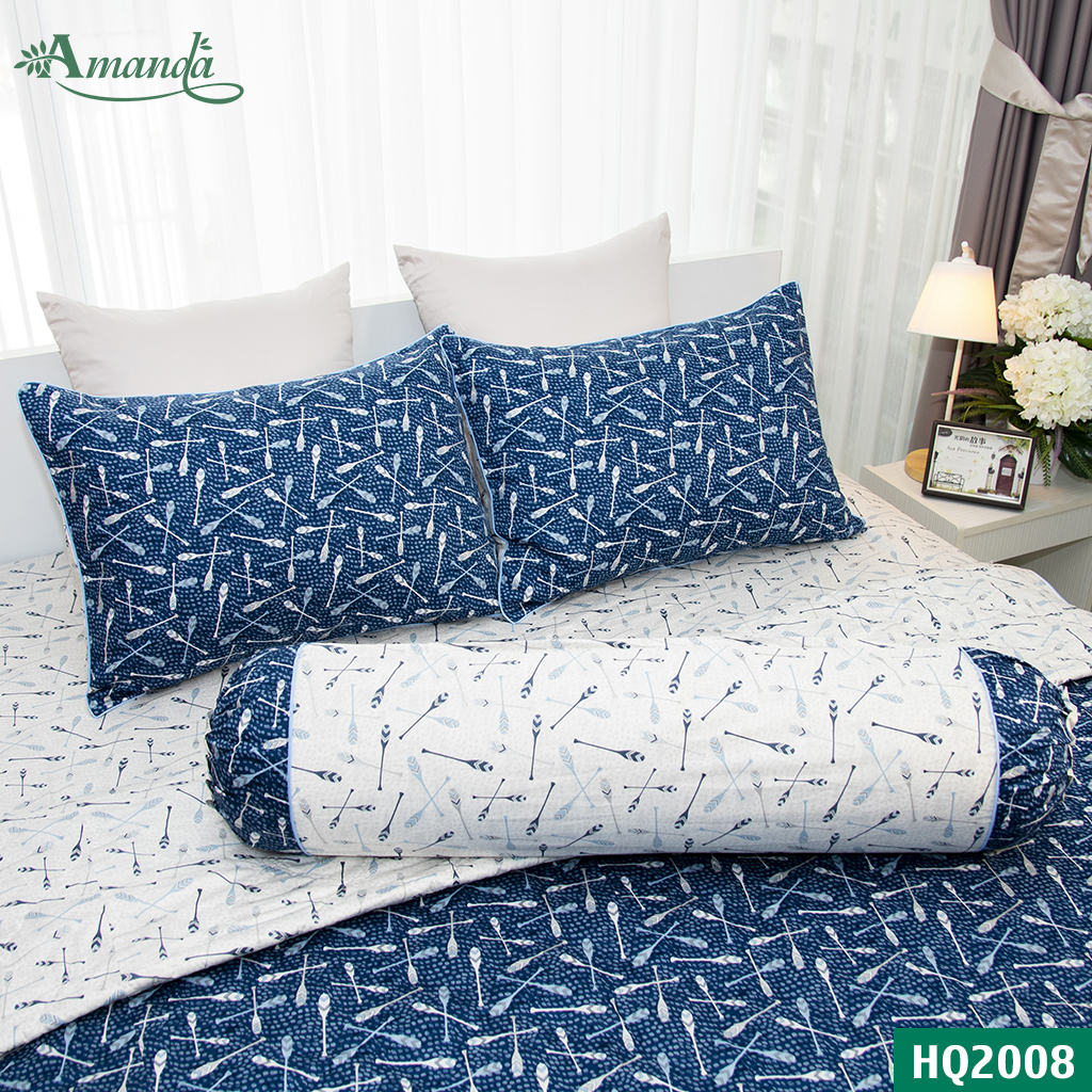Vỏ gối nằm in hoa_kích thước 50*70cm dạng túi