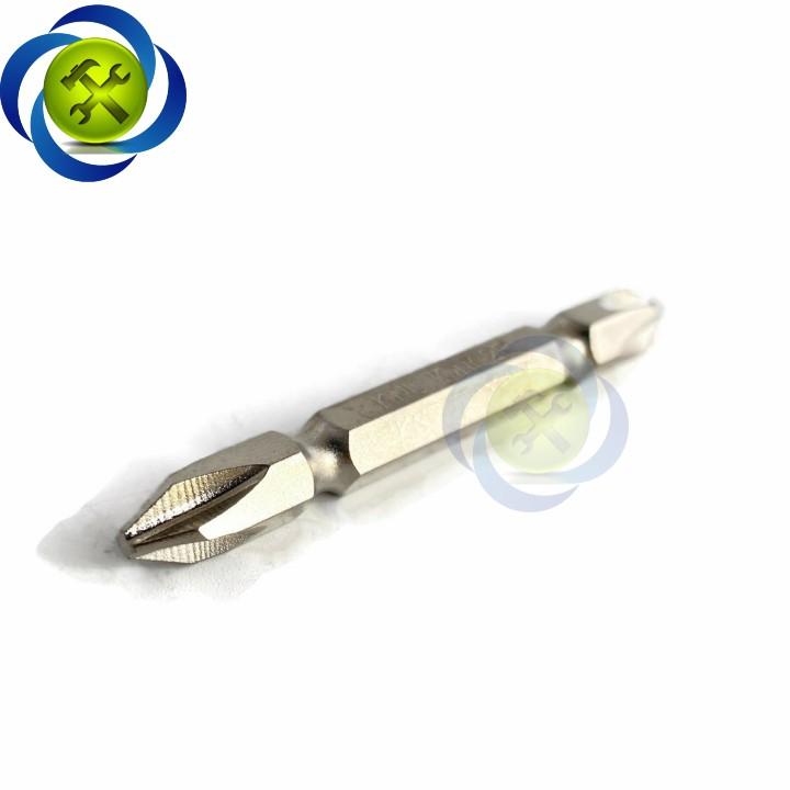 Mũi vít hai đầu bake PH2 Kingtony 136502P dài 65mm