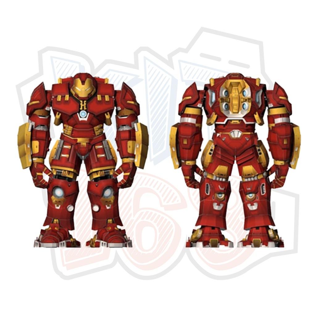 Mô hình giấy Marvel Avengers Robot Hulkbuster (khổ A4: cao 70cm - khổ A3 to hơn) - Avengers 2