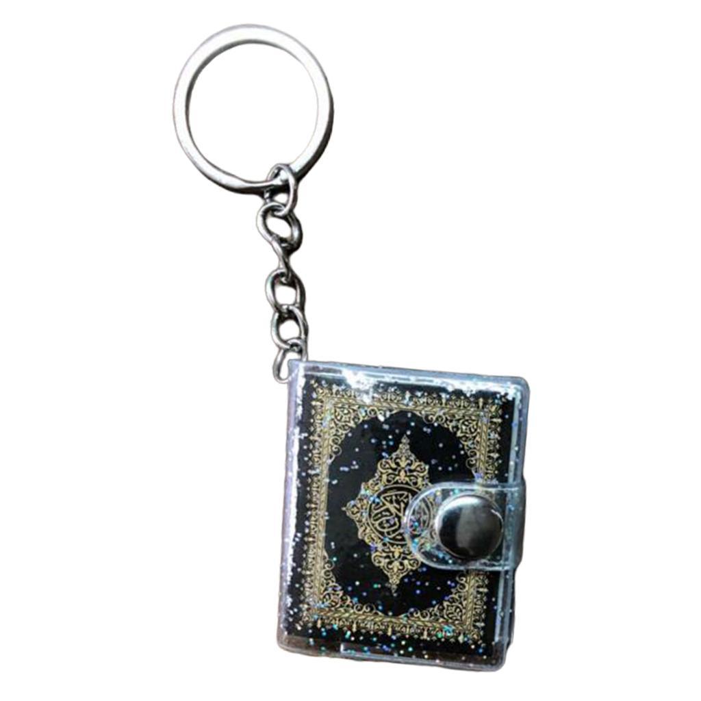 2x Islam Ark  Book Keychain Arabic Religious Keyring  Purse Decor