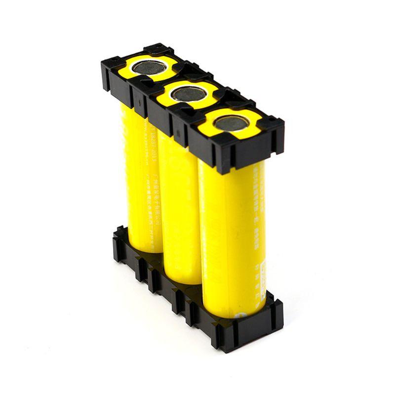 20PCS Safety 1x3 Battery Holder Bracket Plastic Cell Stand for 21700 Batteries