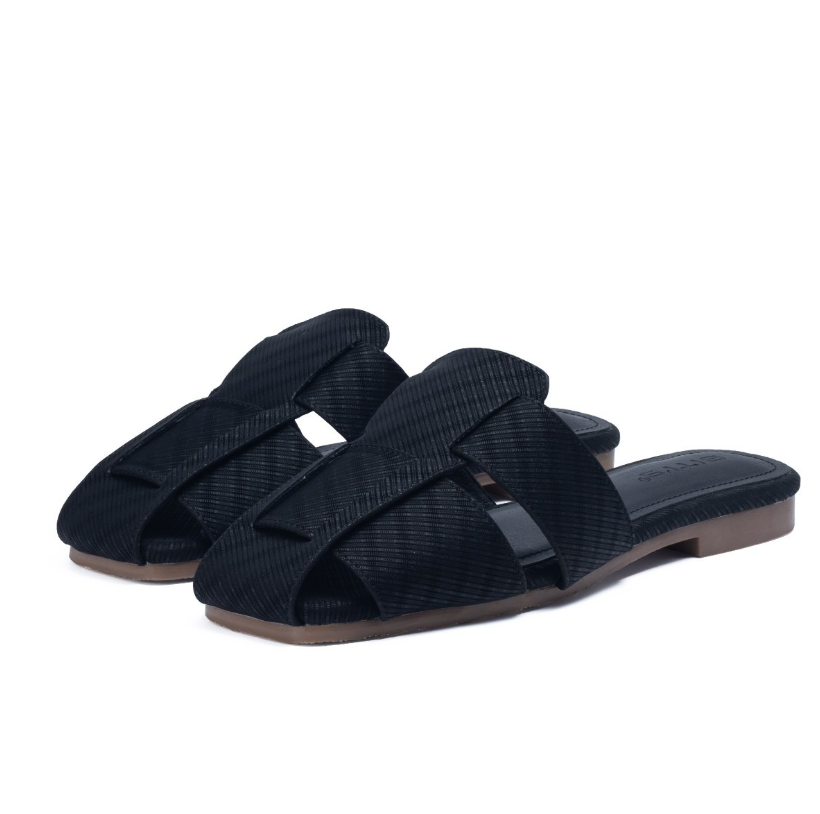 Dép Biti's Nữ Màu Kem/đen  BFW007288