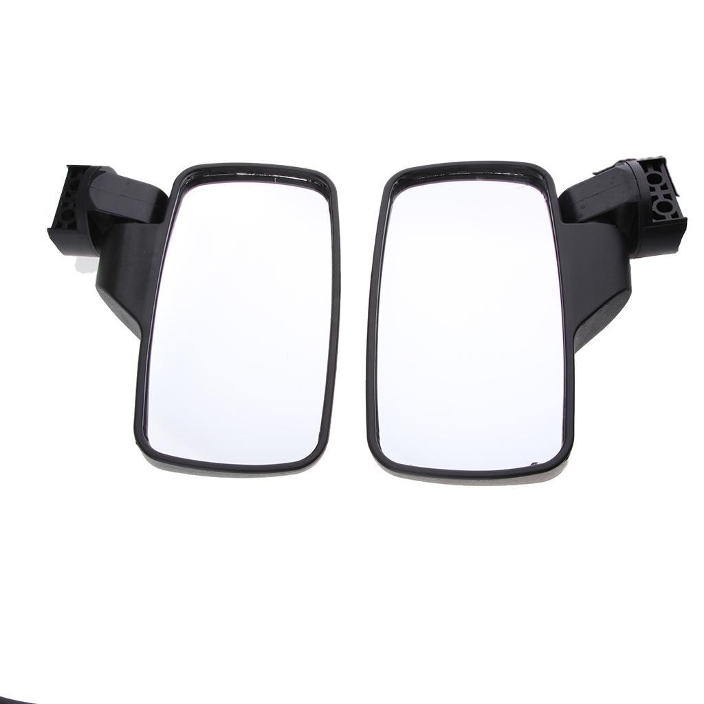 UTV Side Mirrors For Roll Bar Cage Universal UTV Side View Mirrors 1.75 Inch
