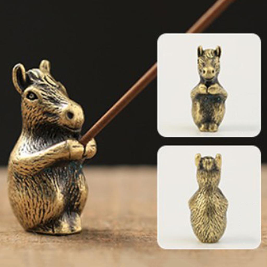 Mini       Rat       Statue       Stick       Incense       Holder       China