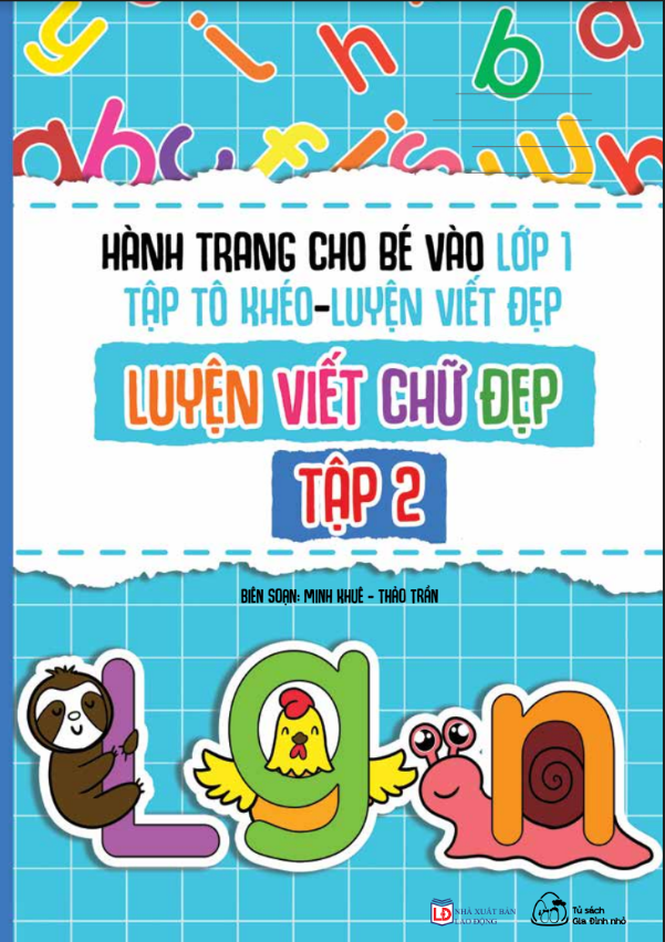 Bộ 6 cuốn Hành Trang Cho Bé Vào Lớp 1 - Tập Tô Khéo - Luyện Viết Đẹp