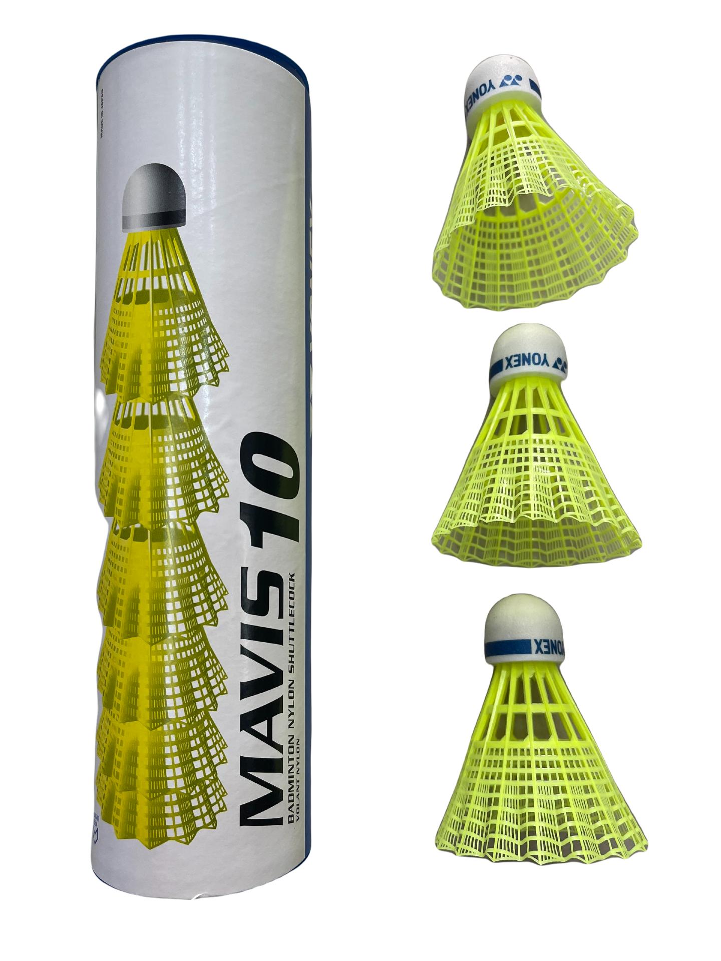 Ống Cầu Lông Nhựa Yonex Mavis 10 (6 Quả) - Chính Hãng Yonex