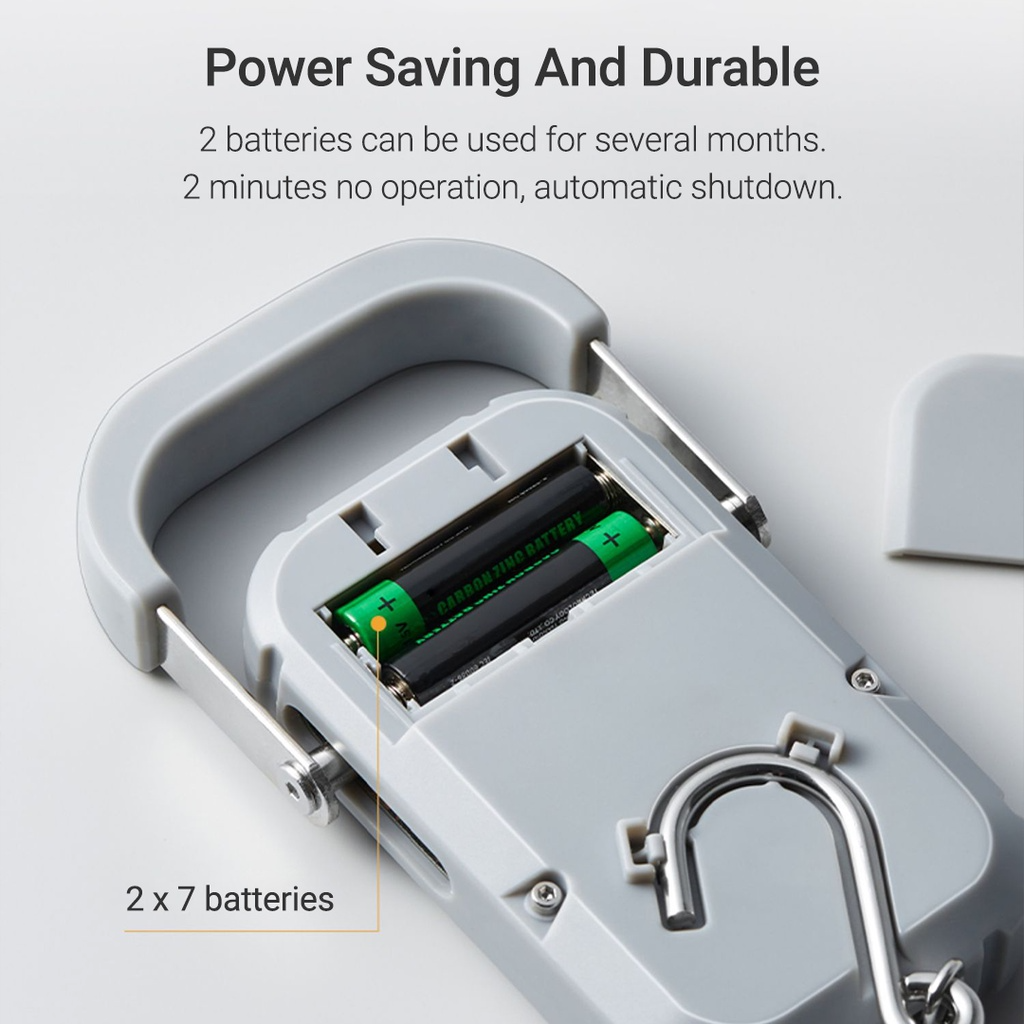 Cân di động điện tử xiaomi youpin senssun 50kg cân chuyển đổi nhiều đơn vị với màn hình nền lcd