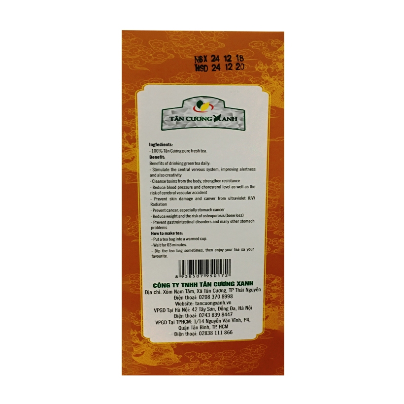 Trà xanh Tân Cương Thái Nguyên - Trà Đinh Tiến Vua