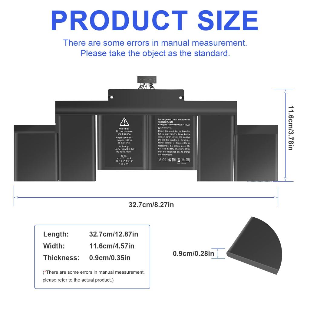 Pin Dành Tương Thích Cho Macbook Pro 15 Inch Retina A1398 Năm 2013 Đến Giữa 2014 Và Me293 Me294 Mã Pin A1494 TEEEMO PC Hàng Nhập Khẩu New Seal