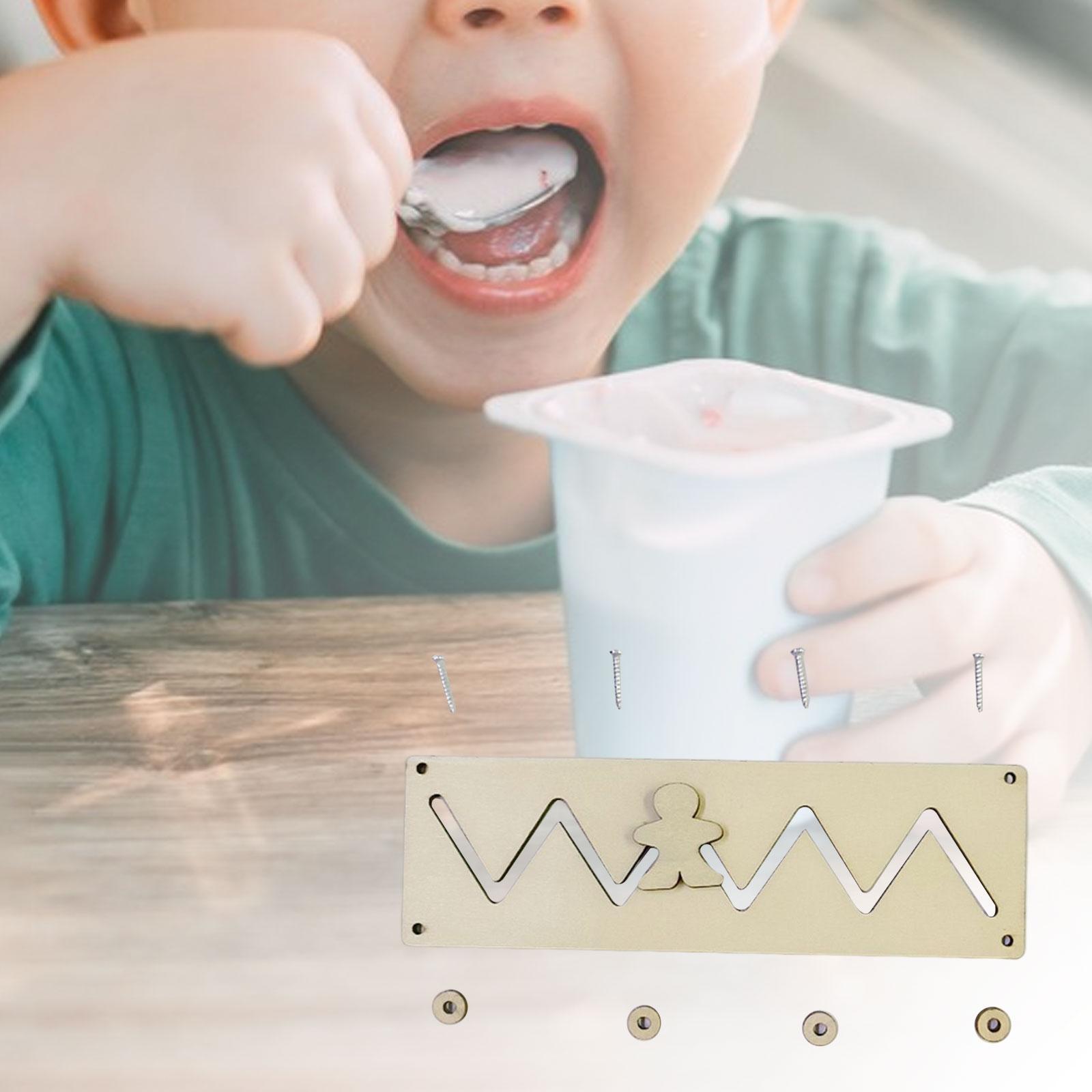 Child Busy Board DIY Parts Slide Track Developmental Toy Cognition Game