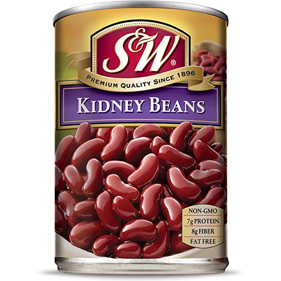 Đậu Thận (Đậu Đỏ Tây) S&amp;W Kidney Beans chứng nhận Non-GMO – hộp 439g