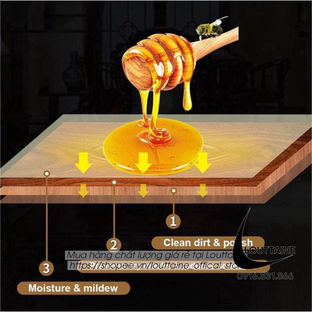 Sáp ong Beewax đánh bóng đồ gỗ sàn gỗ Sáp làm mới đồ gỗ chống thấm nước