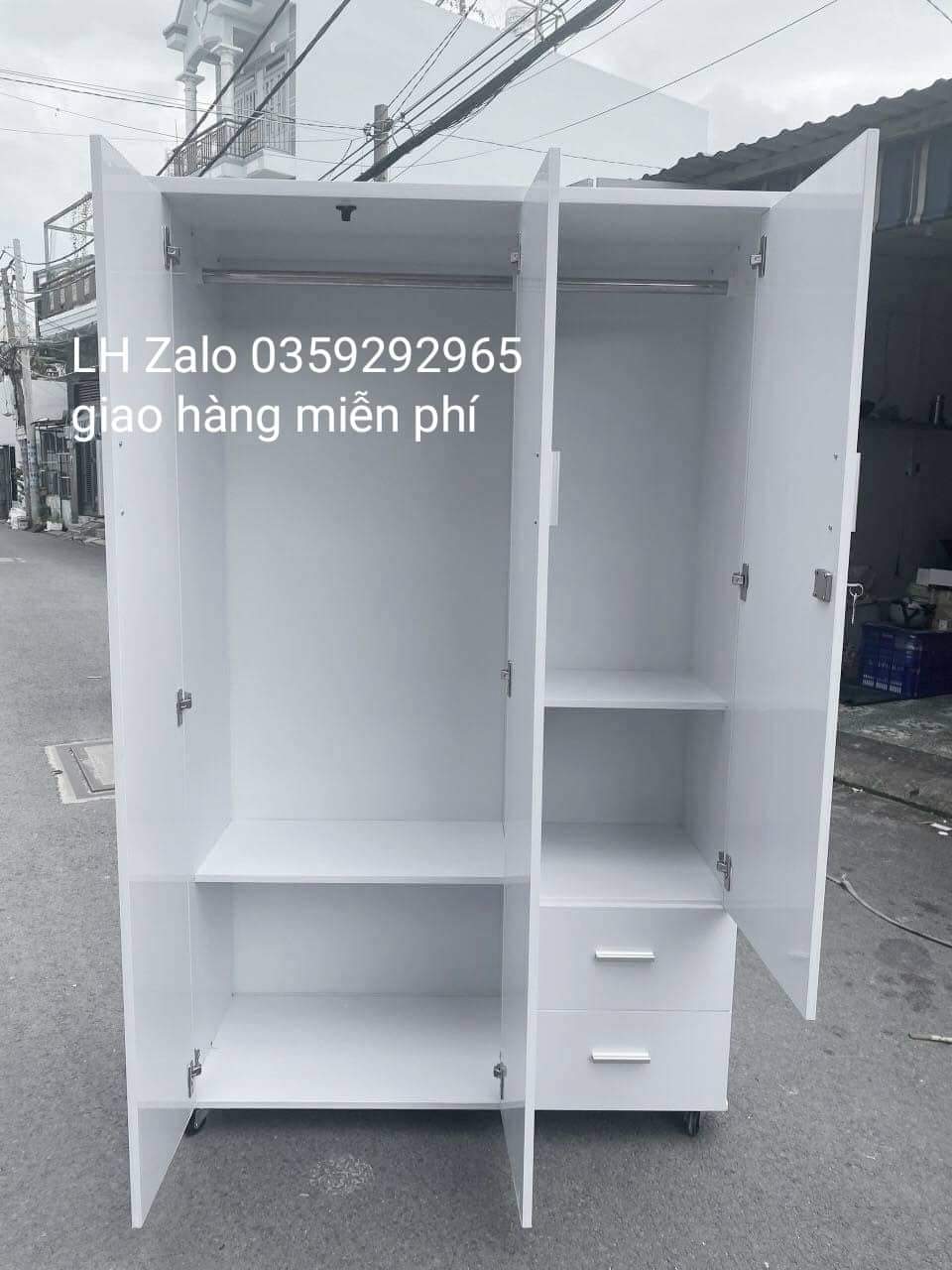 Tủ nhựa đài Loan 3 cánh